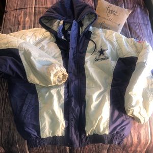 Vtg 90’s Dallas Cowboys Starter Jacket insulated sports theme size xl